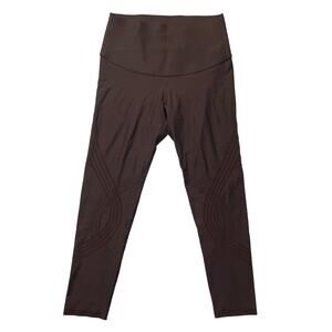 Fanka Body Sculpt Leggings 7/8 Length Brown Size Large